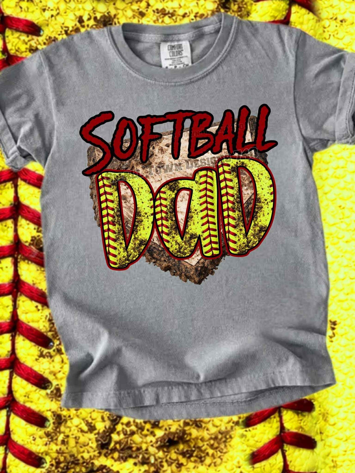 DTF Print- Softball Dad