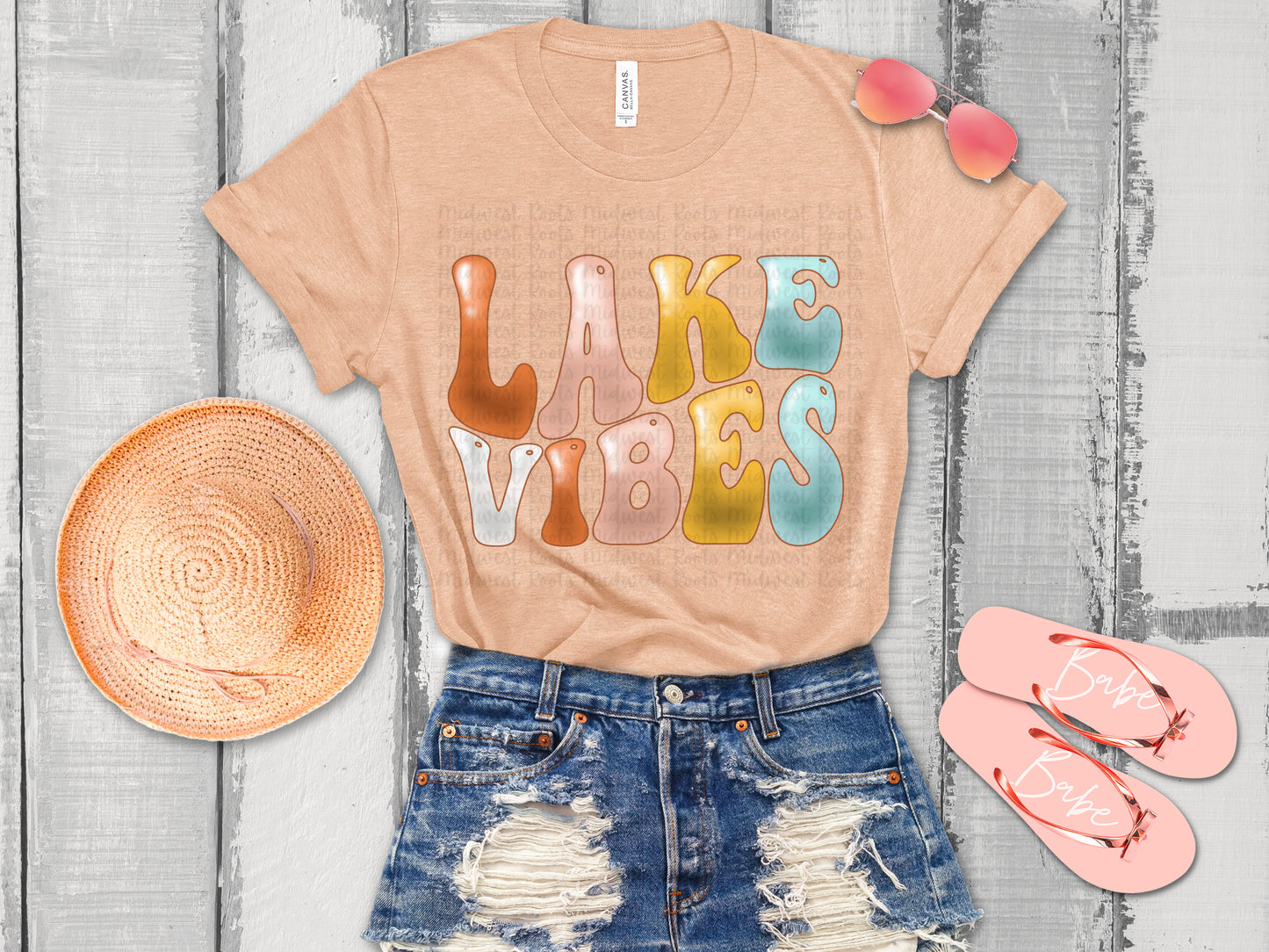 Lake Vibes Pastel Top