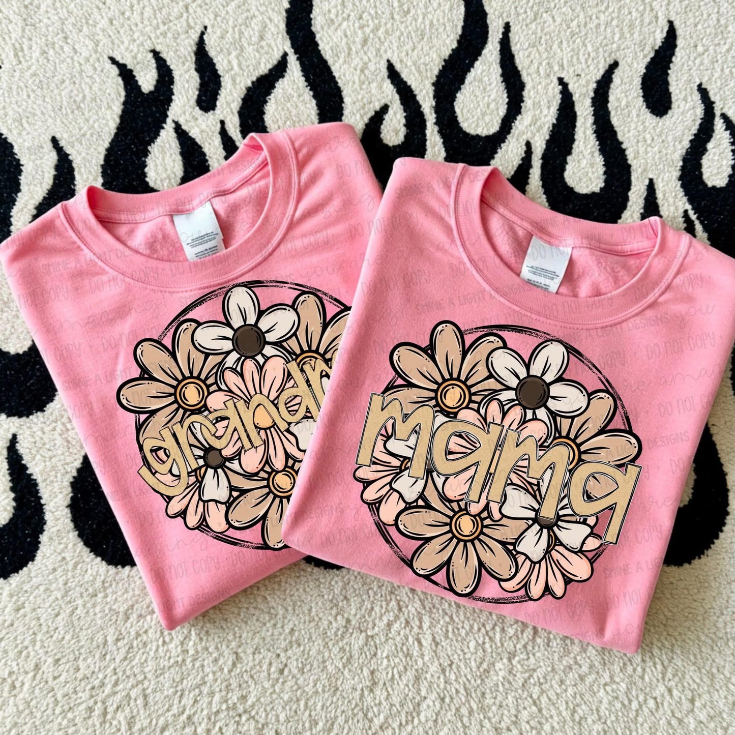 DTF Print - Floral Mama