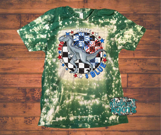 WS Completed Kids Red White and Dino Top