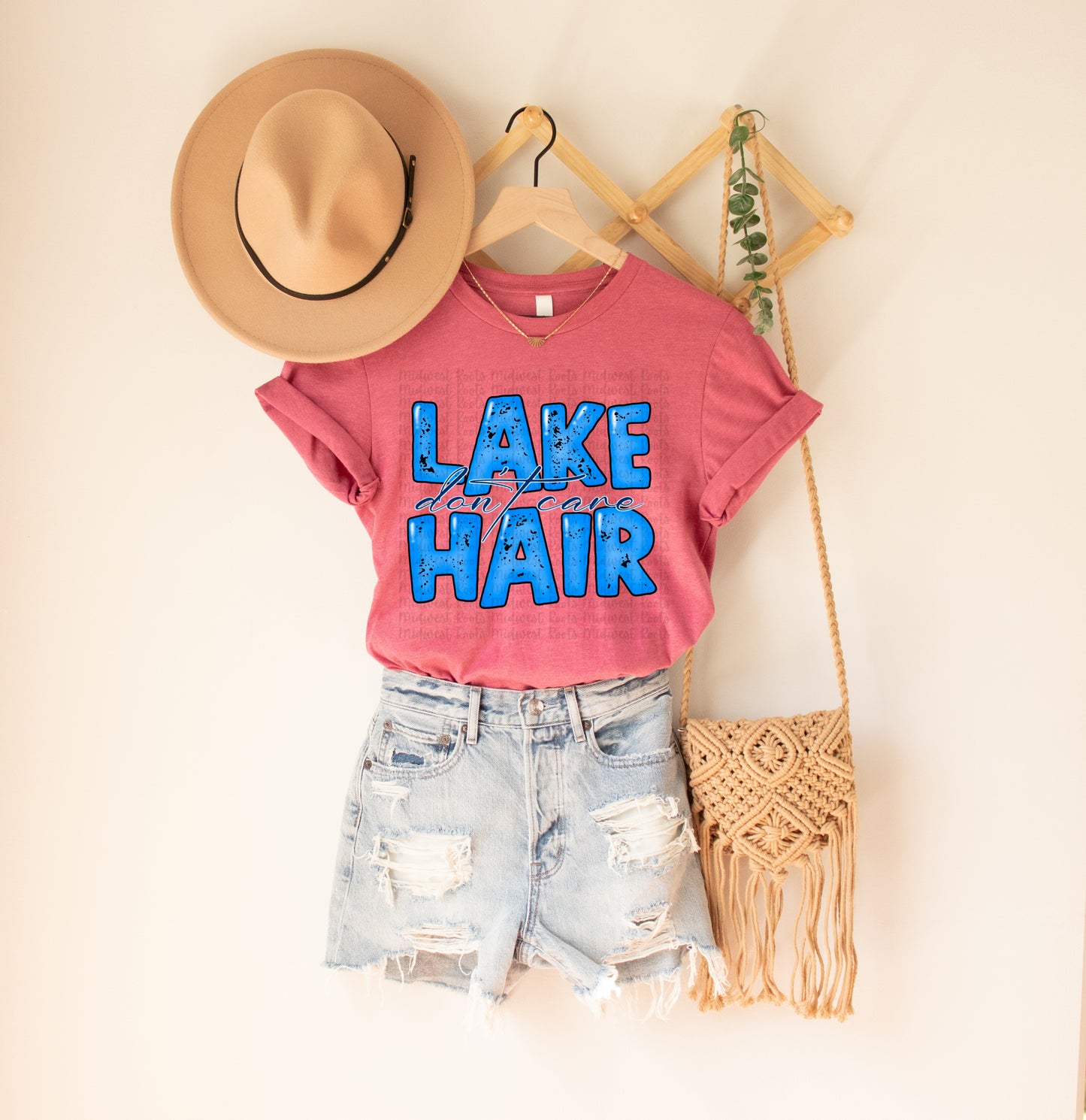 Lake Hair Don’t Care Blue Top