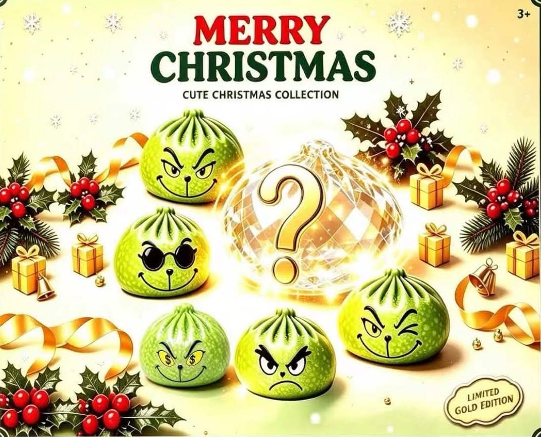 RTS Green Man Dumpling Squishy