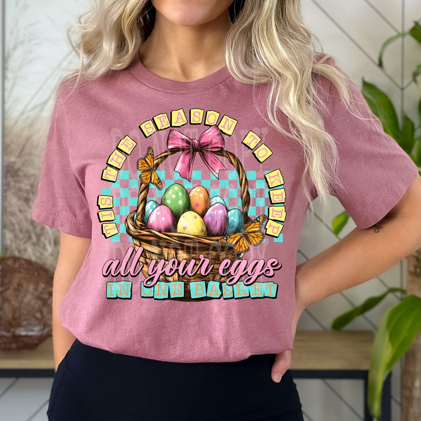 Tis The Season To Keep All Your Eggs In One Basket Top