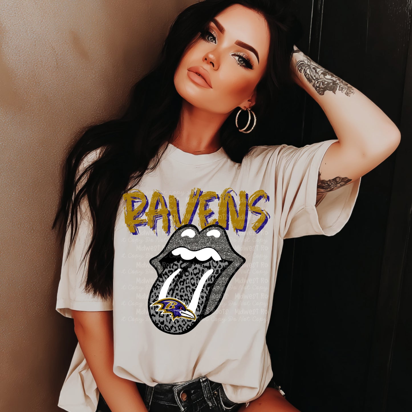 Professional Football Tongue Team Top