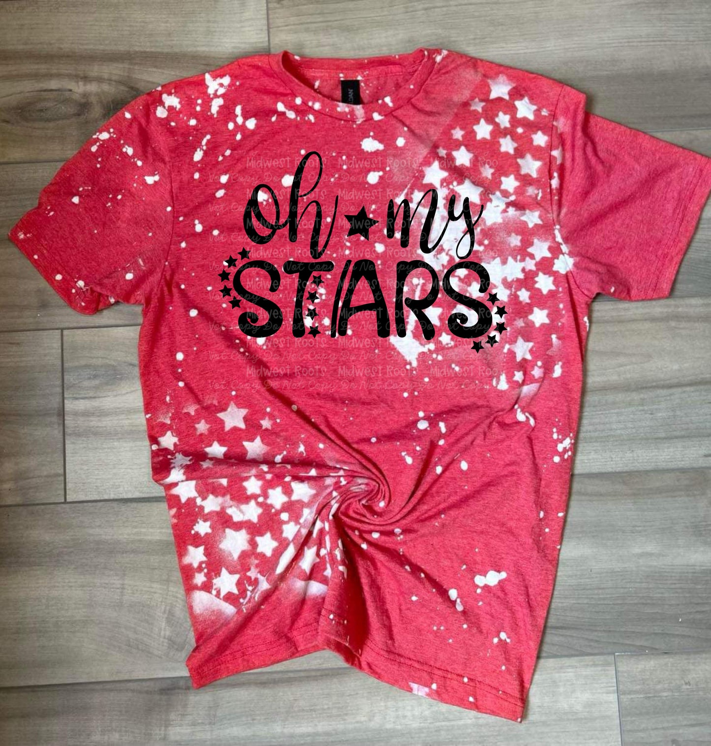 Kids Oh My Stars Bleached Top