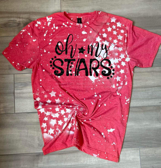 WS Completed Kids Oh My Stars Bleached Top