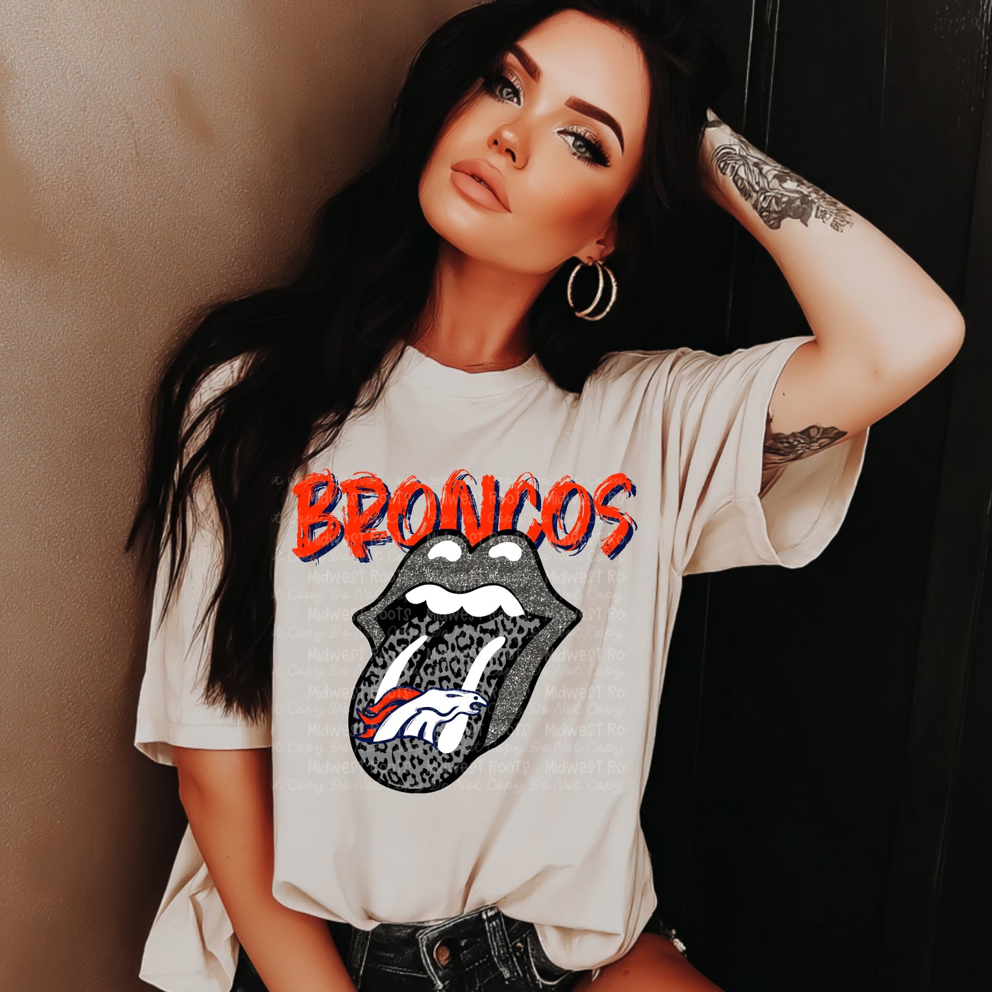 Professional Football Tongue Team Top