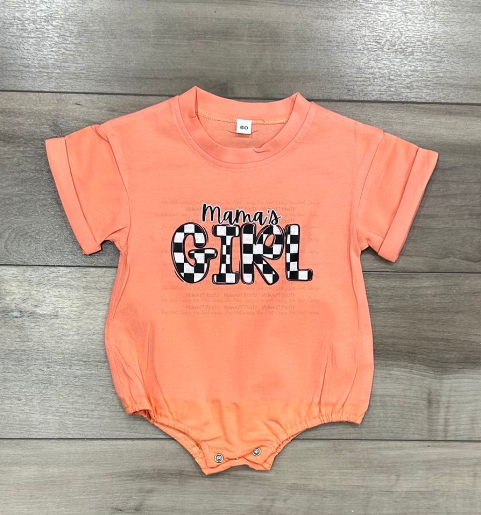 RTS Mamas Girl Bubble Romper