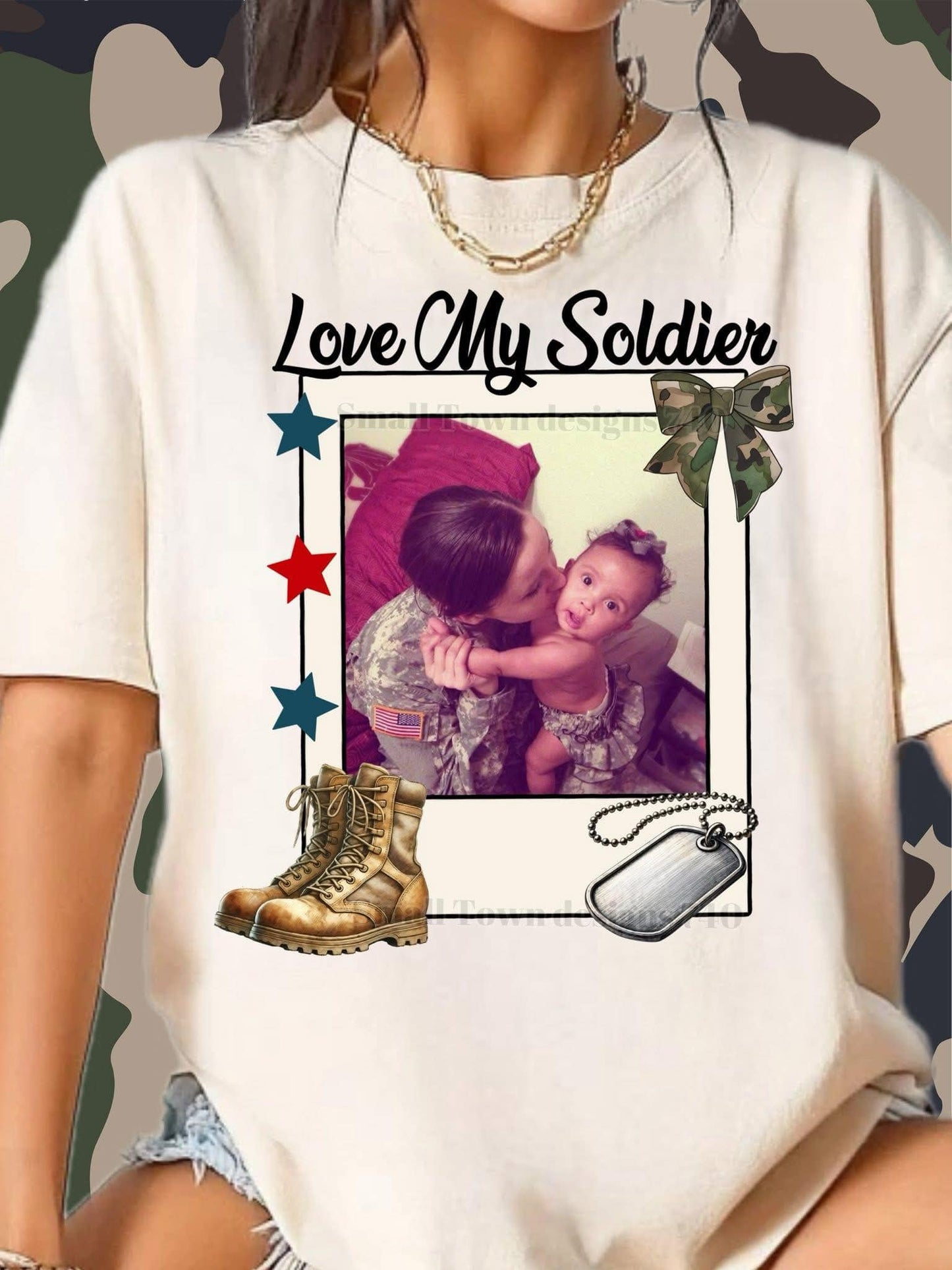 Love My Soldier Top