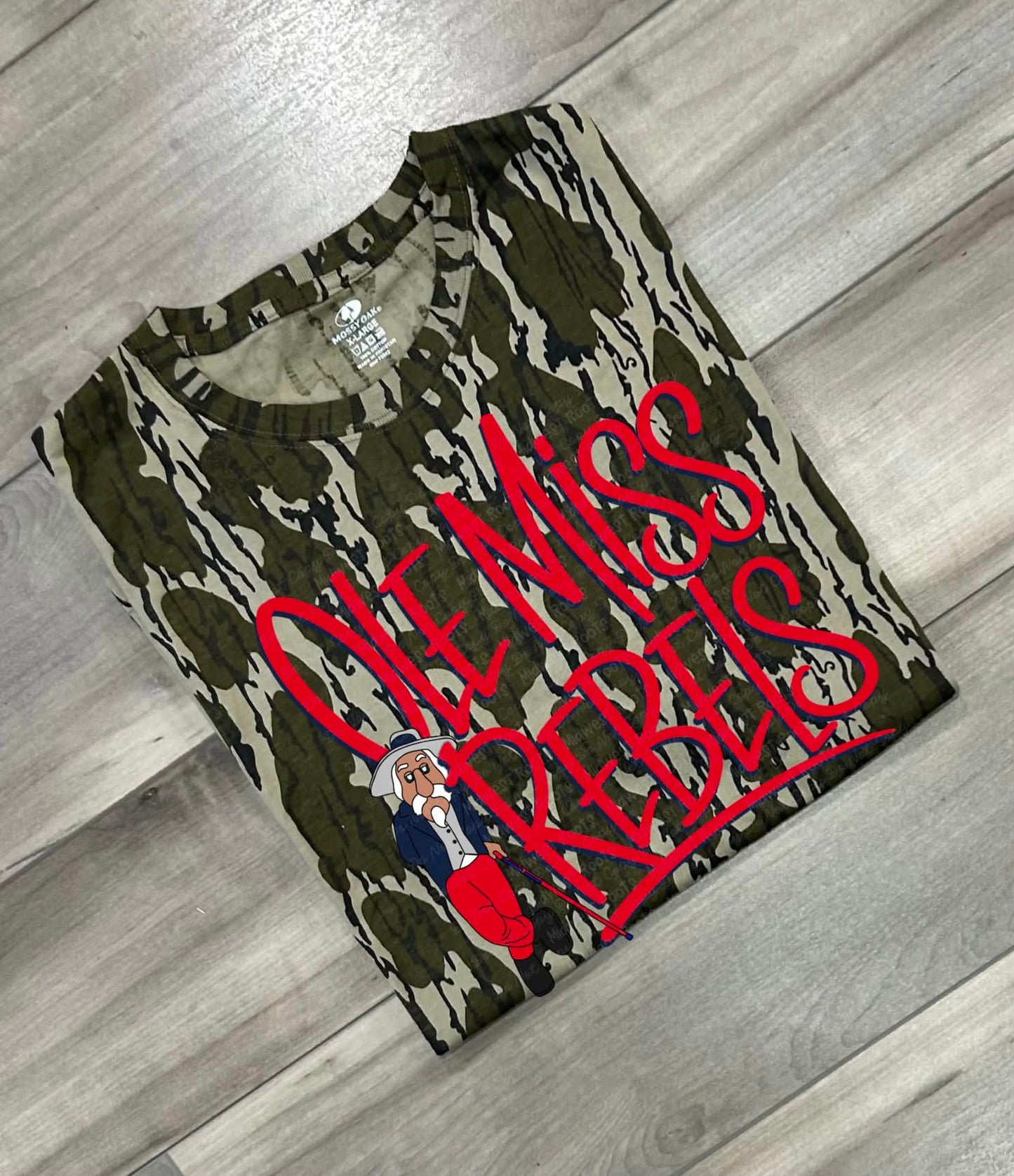 Bottomland Camo Top 0le Mi$$ R3b3l$