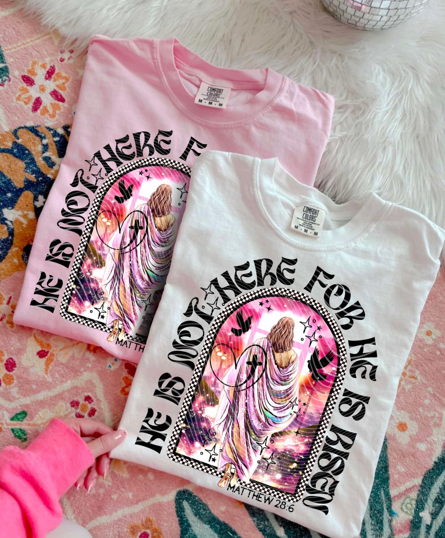 DTF Print - He is not here He has risen