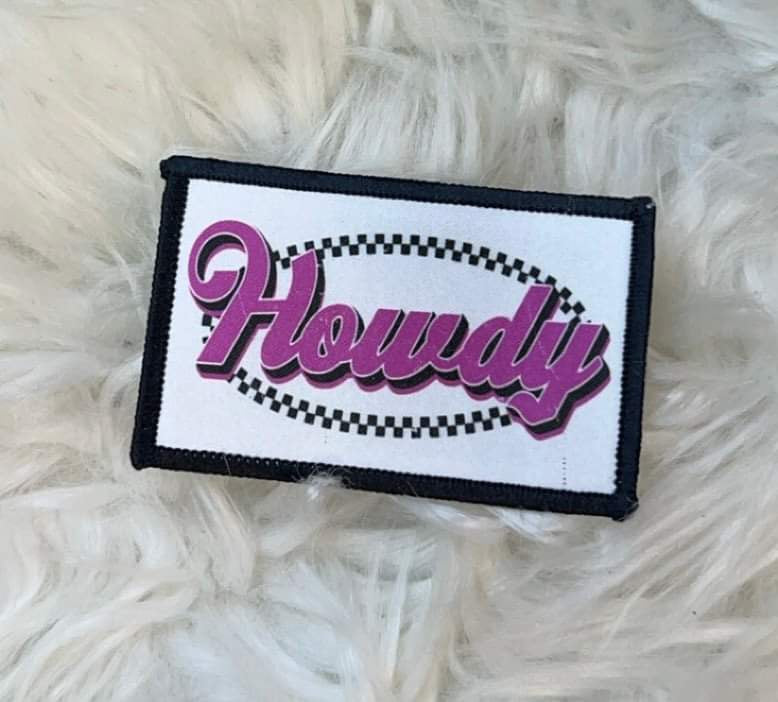 Howdy Hat Patch