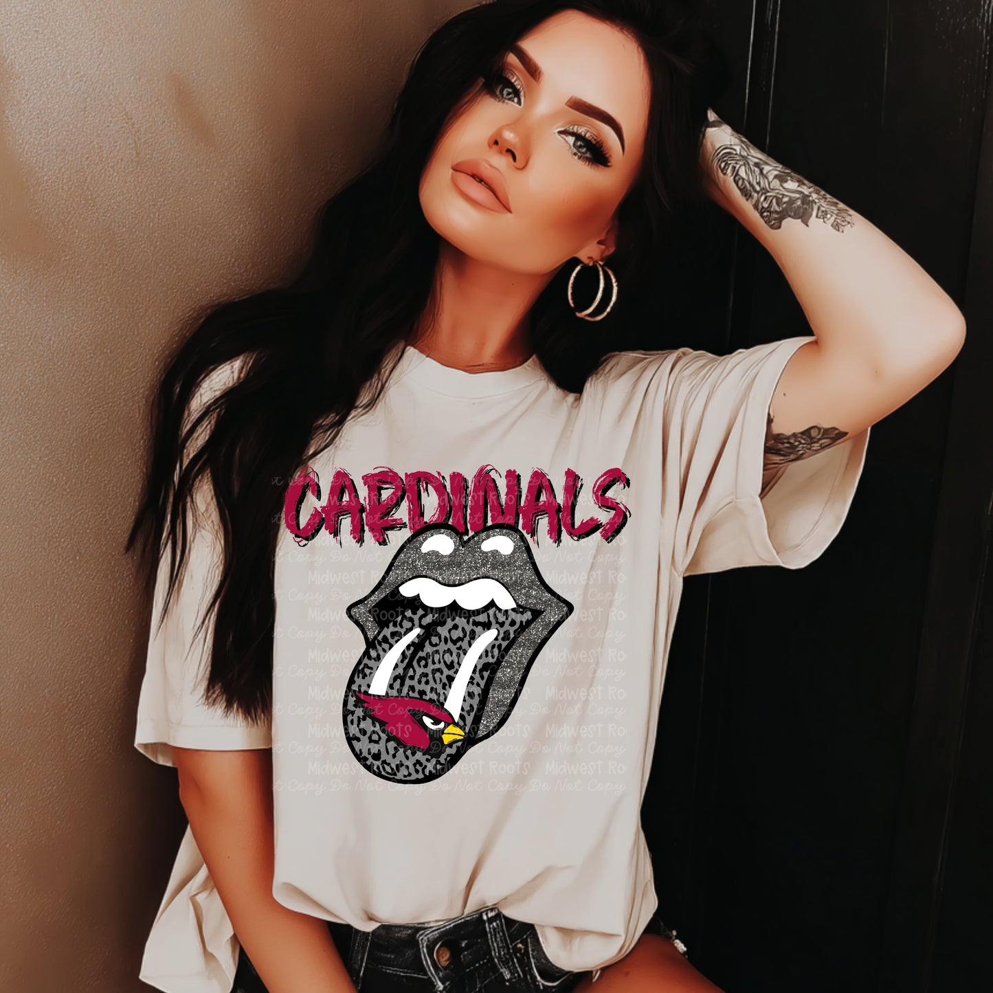 Professional Football Tongue Team Top