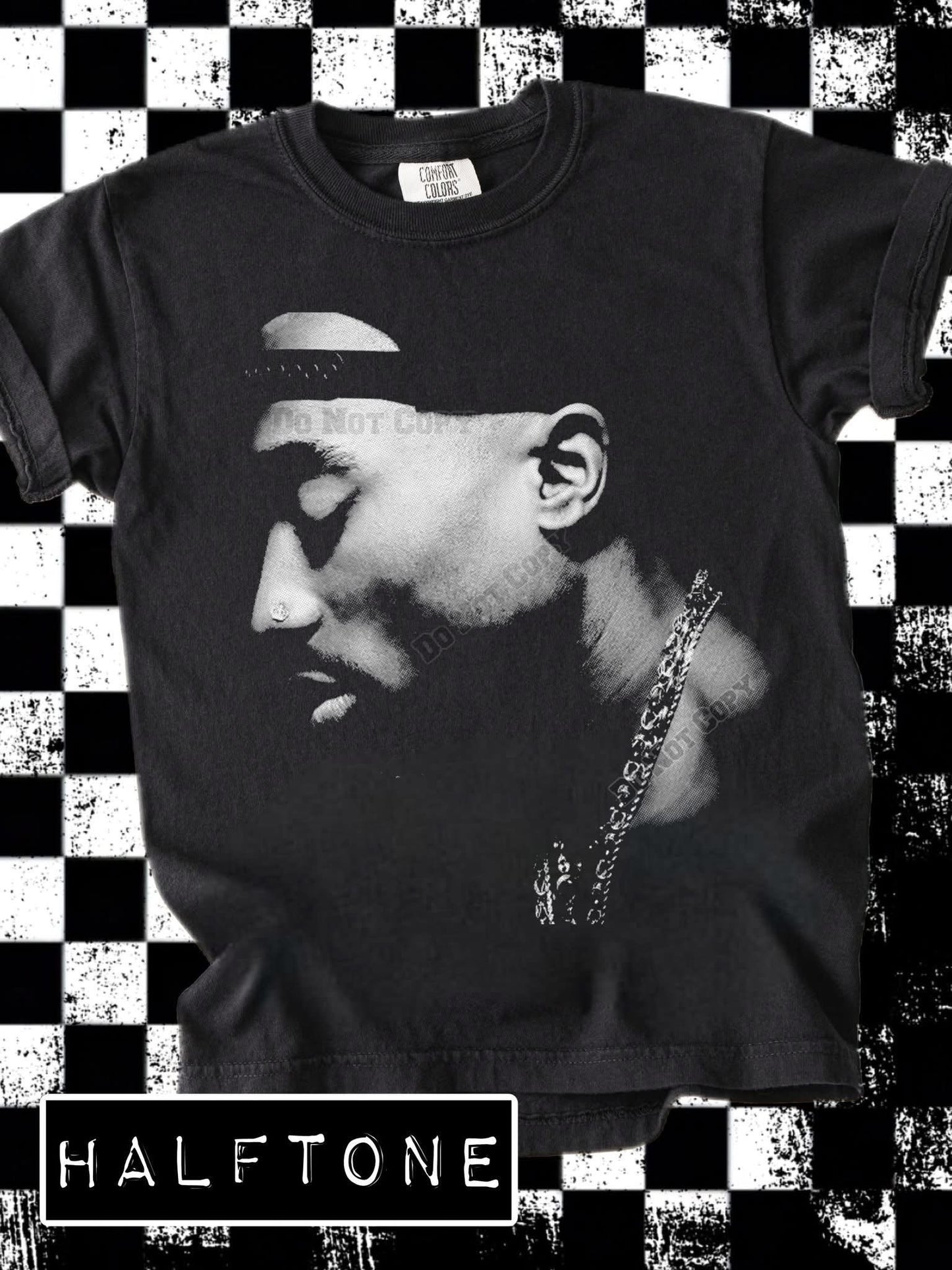 DTF Print - Halftone Tup@c