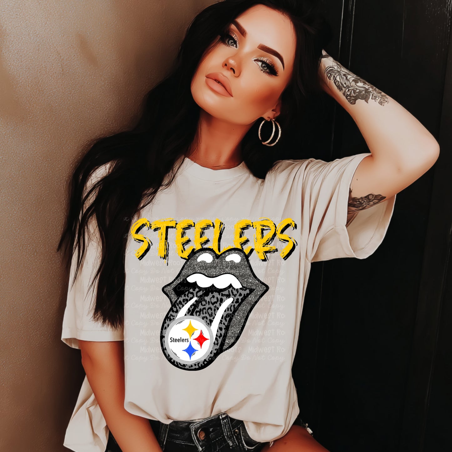 Professional Football Tongue Team Top