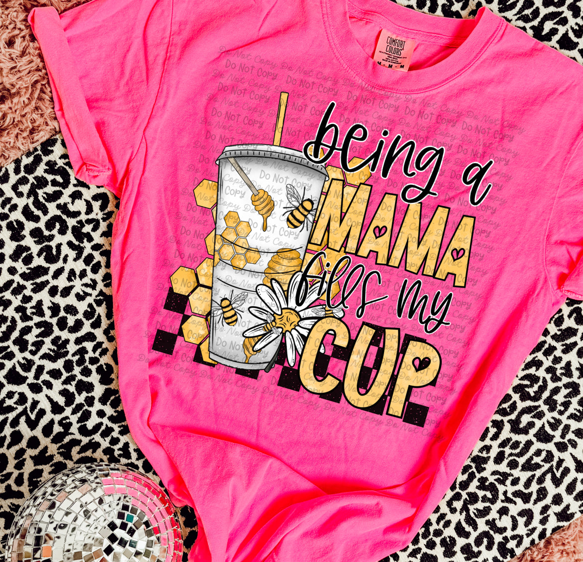 Being A Mama Fills My Cup Sub Print