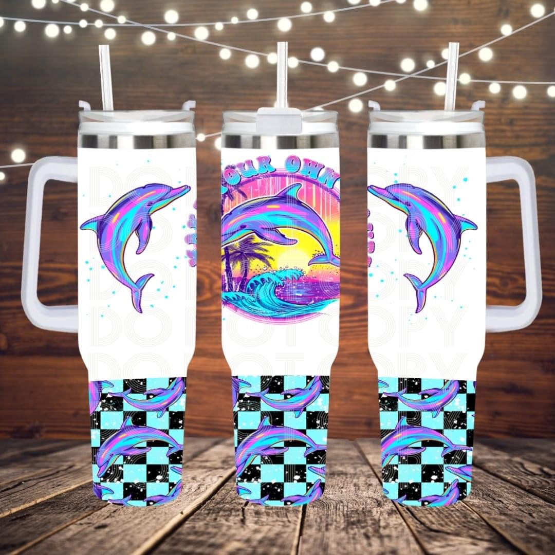 Make Your Own Waves 40oz Tumbler Sub Print