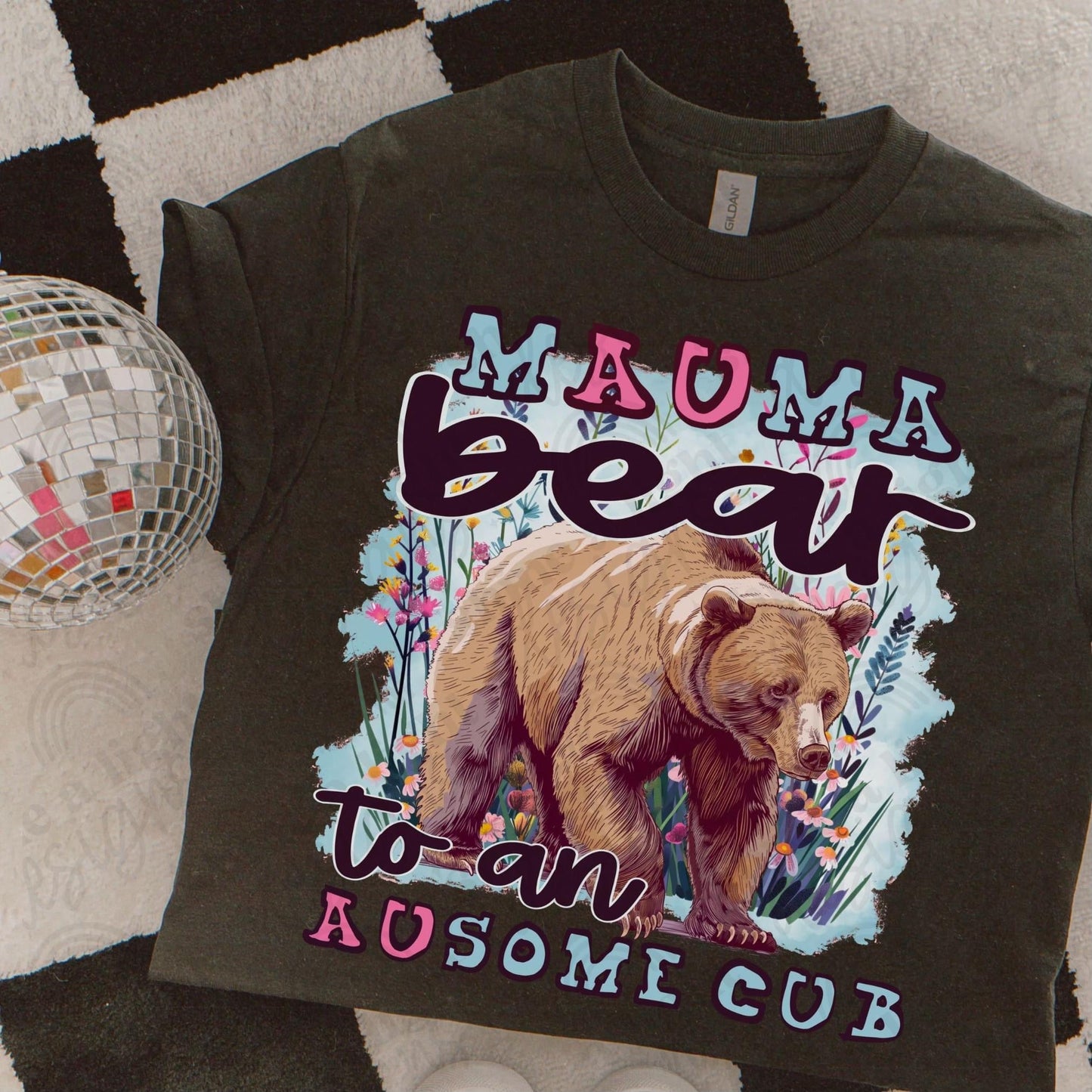 Mauma To An Ausome Cub Top