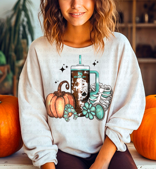 Western Spooky Tumbler Top