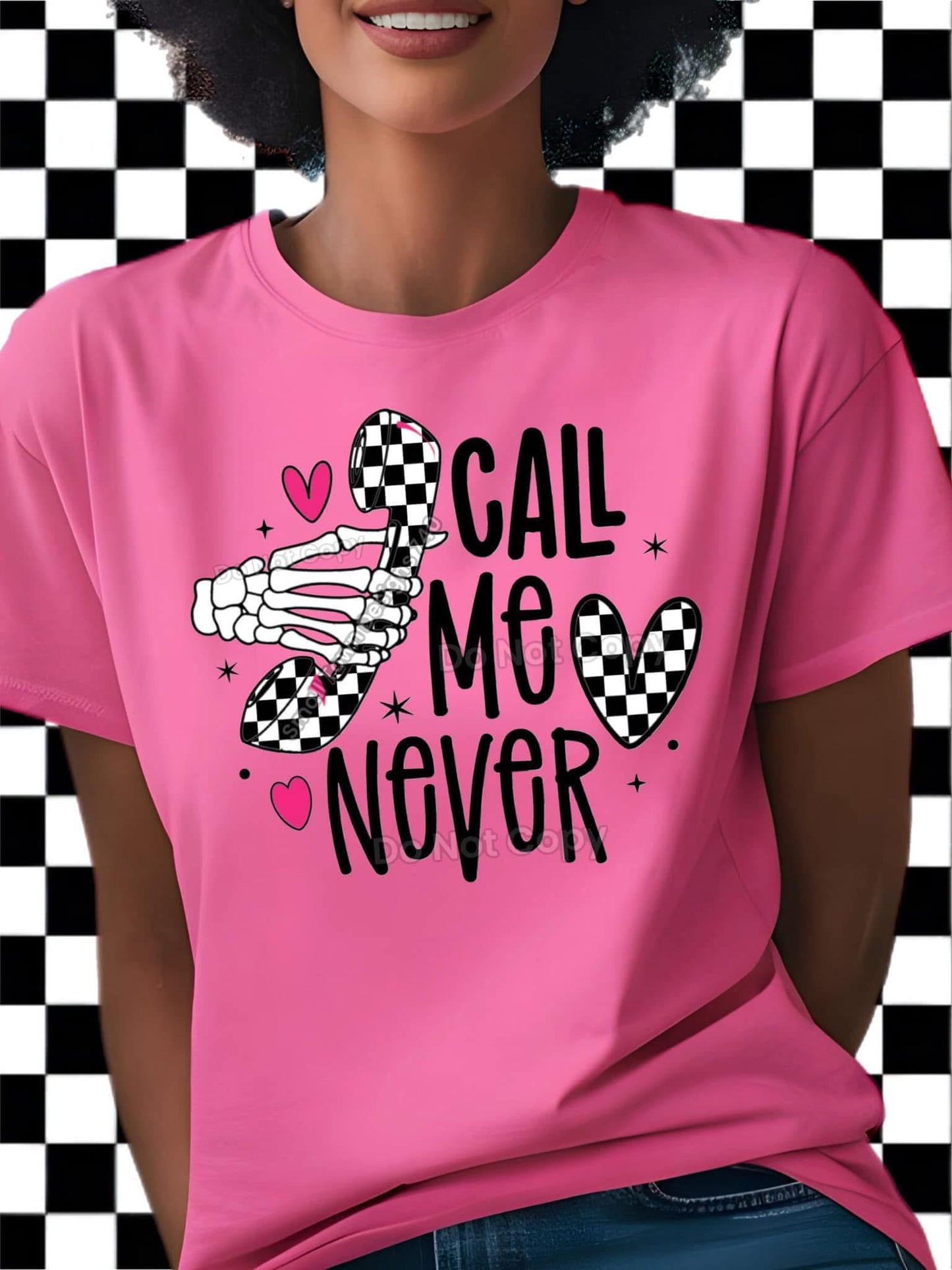 DTF Print - Call Me Never