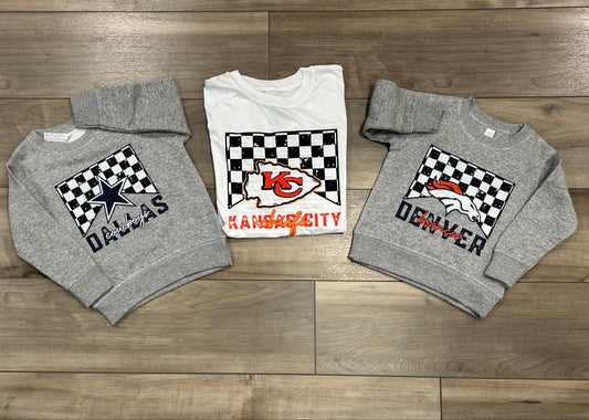 WS Completed Kids Professional Football Team NO FLAMES Top