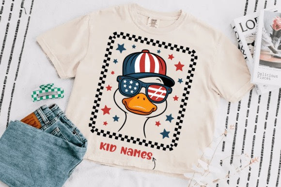 Kids Custom Boy Goose Top