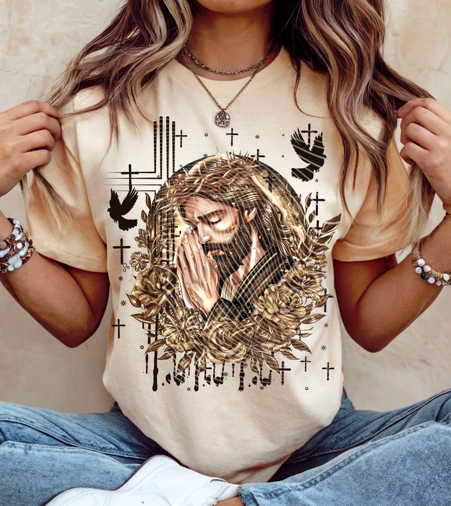 DTF Print- Jesus