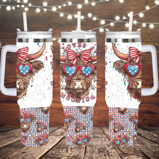 WS Completed  Loves Jesus and Amoorica 40oz Tumbler
