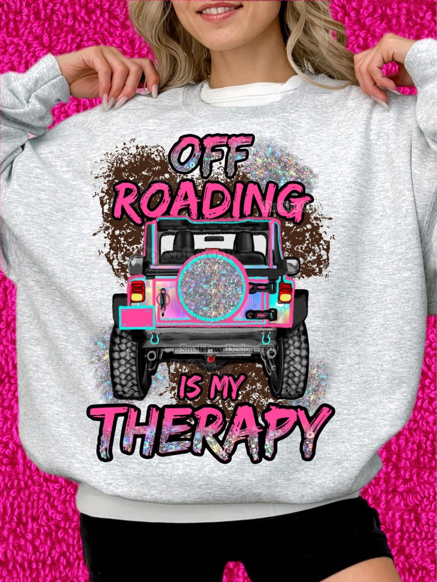 Off Roading is My Therapy Top