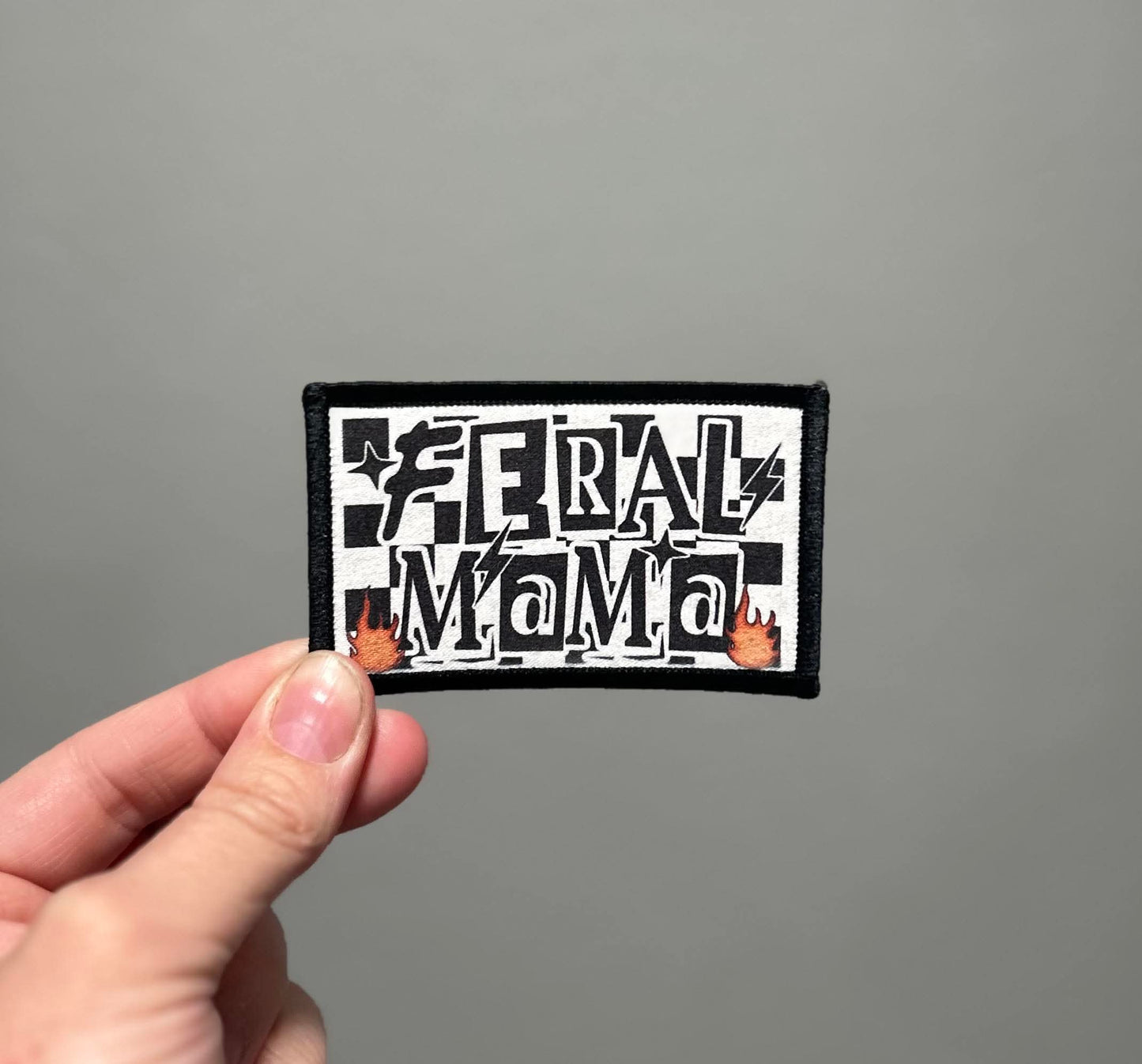 Feral Mama Hat Patch