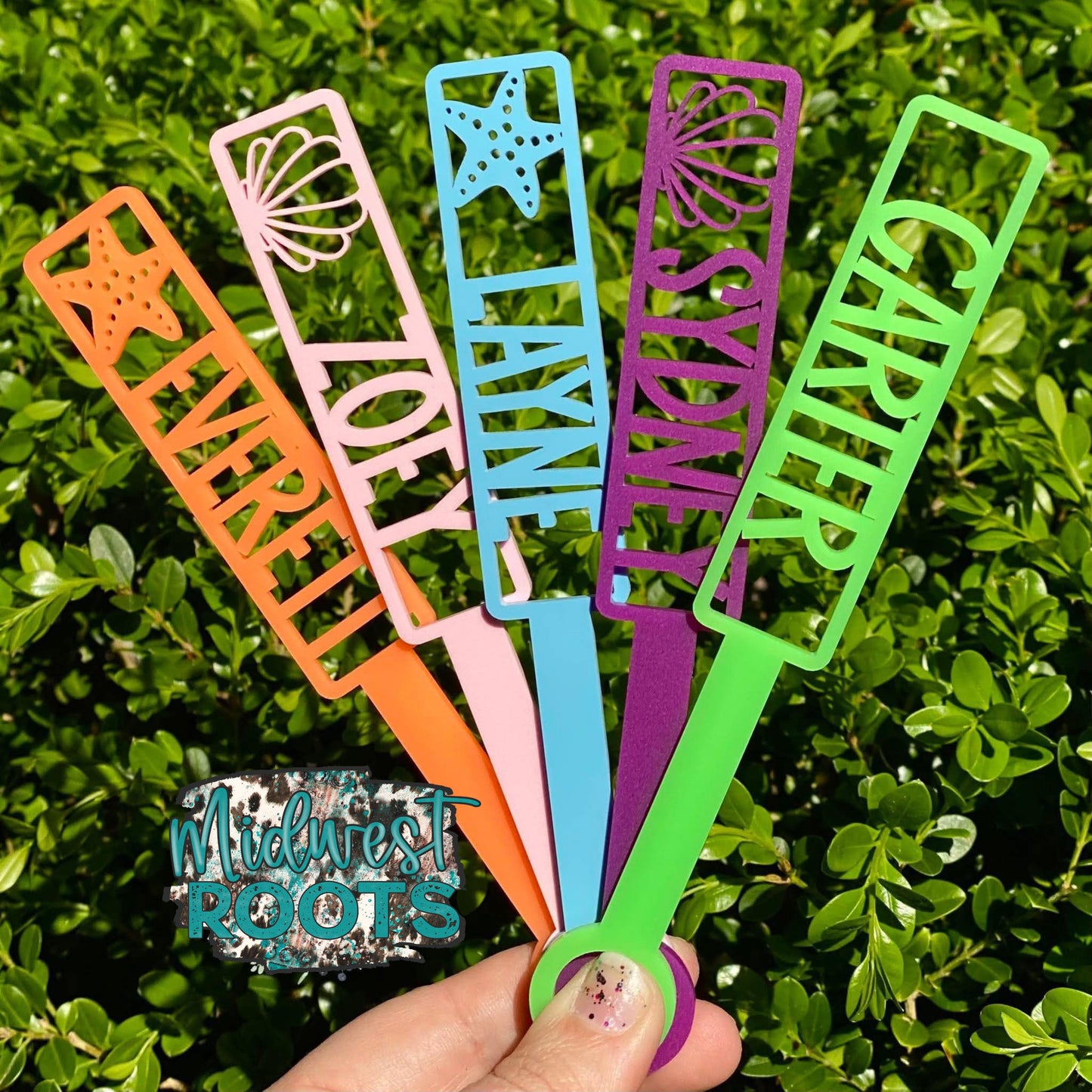 Personalized Bubble Wands