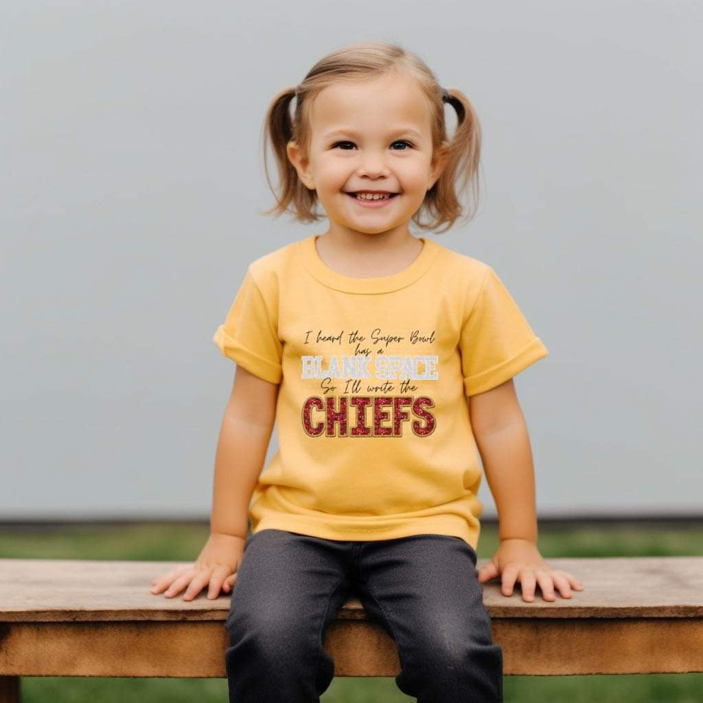 Kids Blank Spaces Top