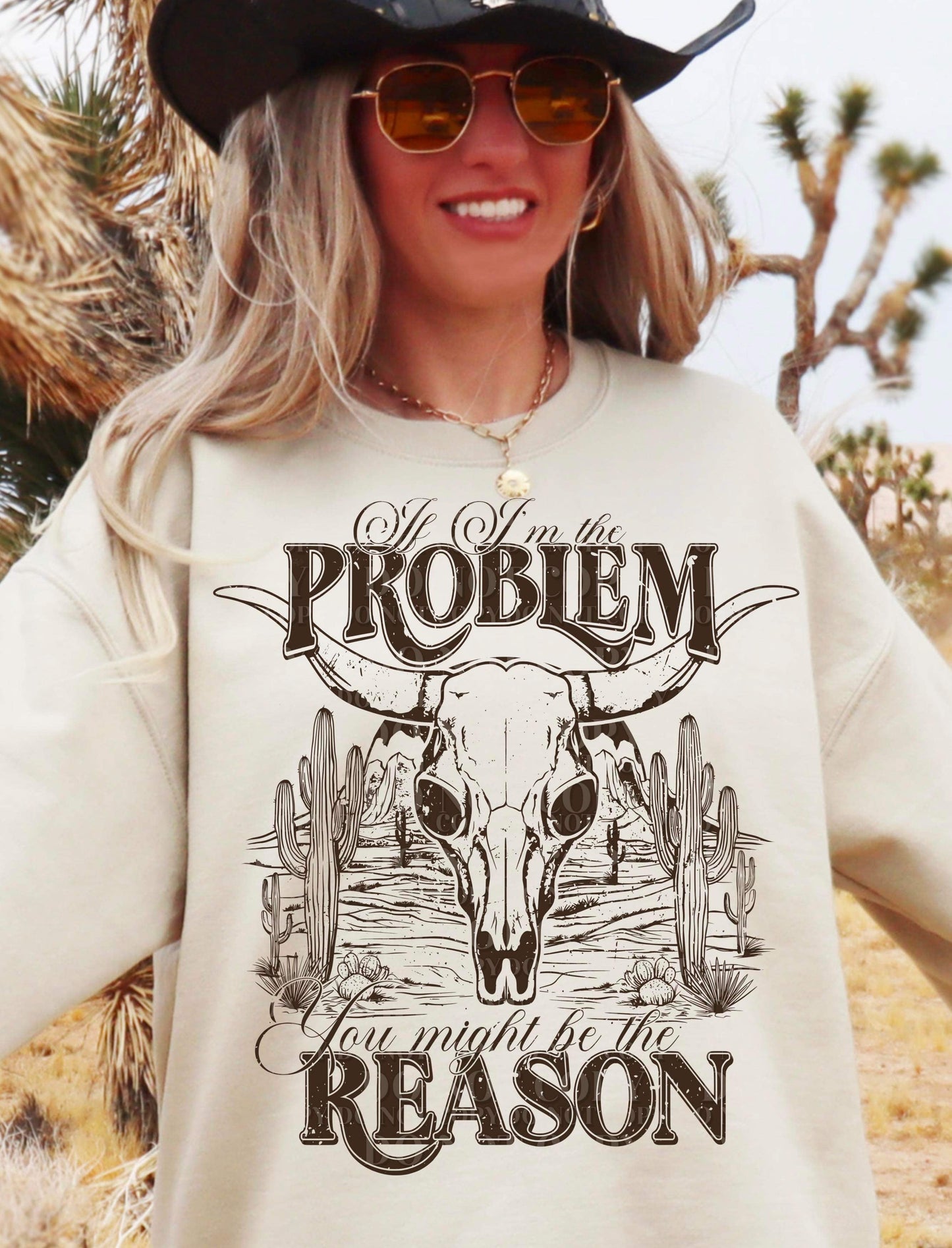 If i’m the problem (black) Sub Print