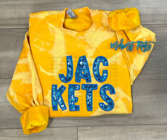 WS Completed Jackets Bleached Sweatshirt Yellow