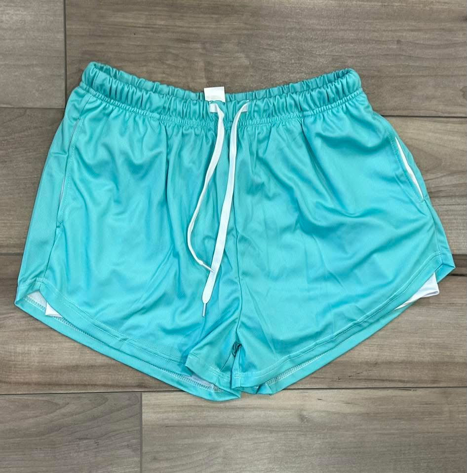Pre Order Solid Double Layer Shorts