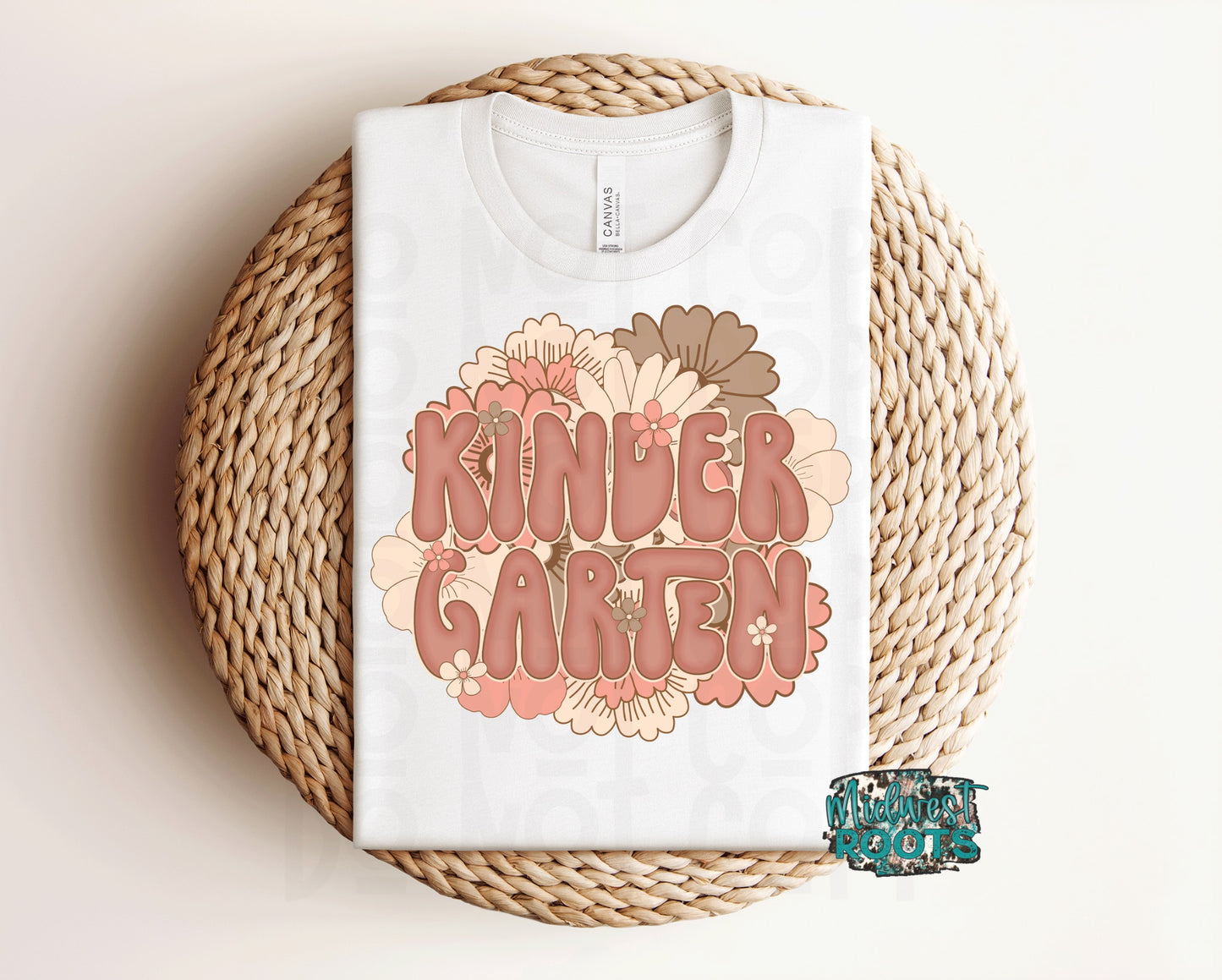 Kids Top Floral Kindergarten
