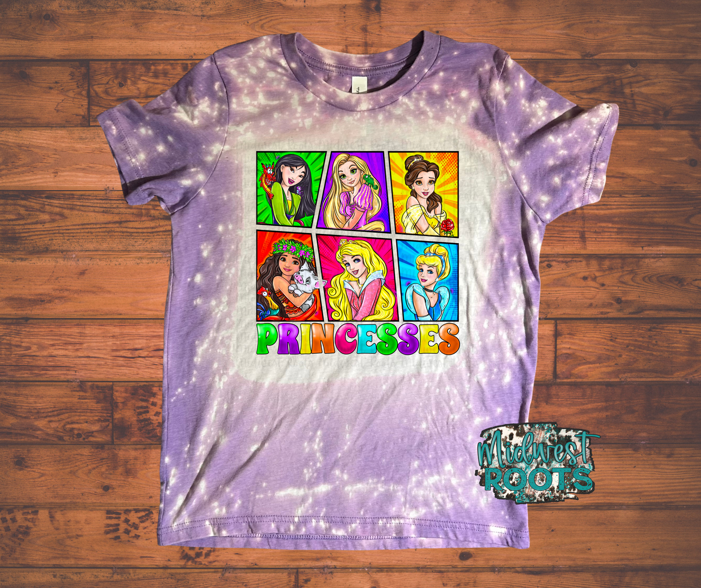 Princesses Sublimation Print