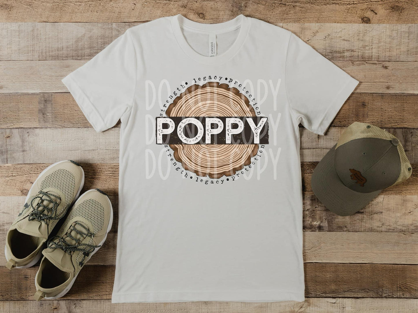 Poppy Wood Sublimation Print