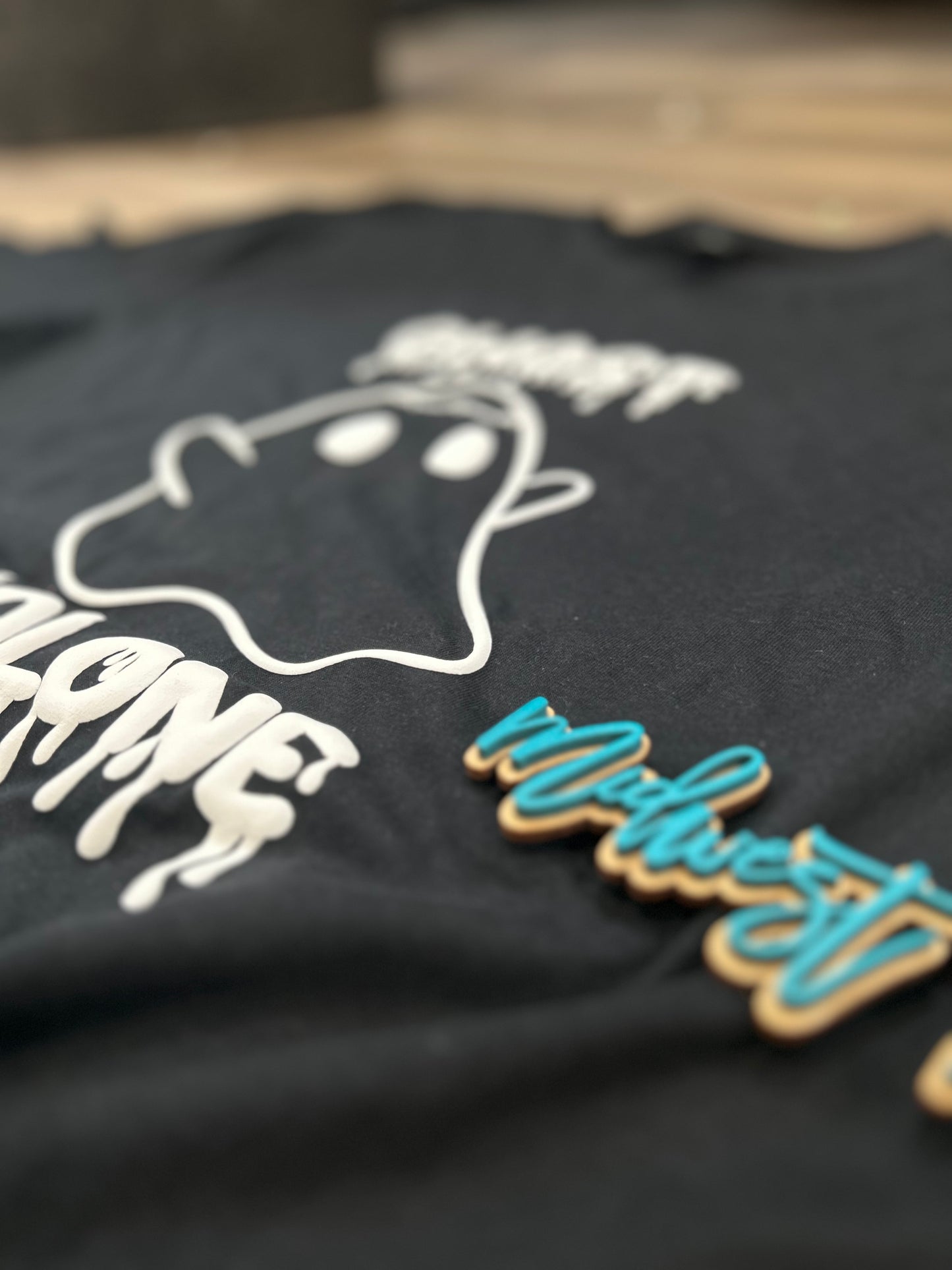 Ghost M@lone Puff Print