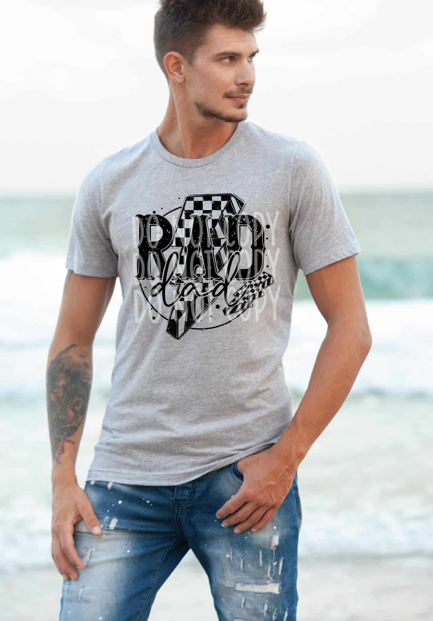 Rad Dad Sublimation Print