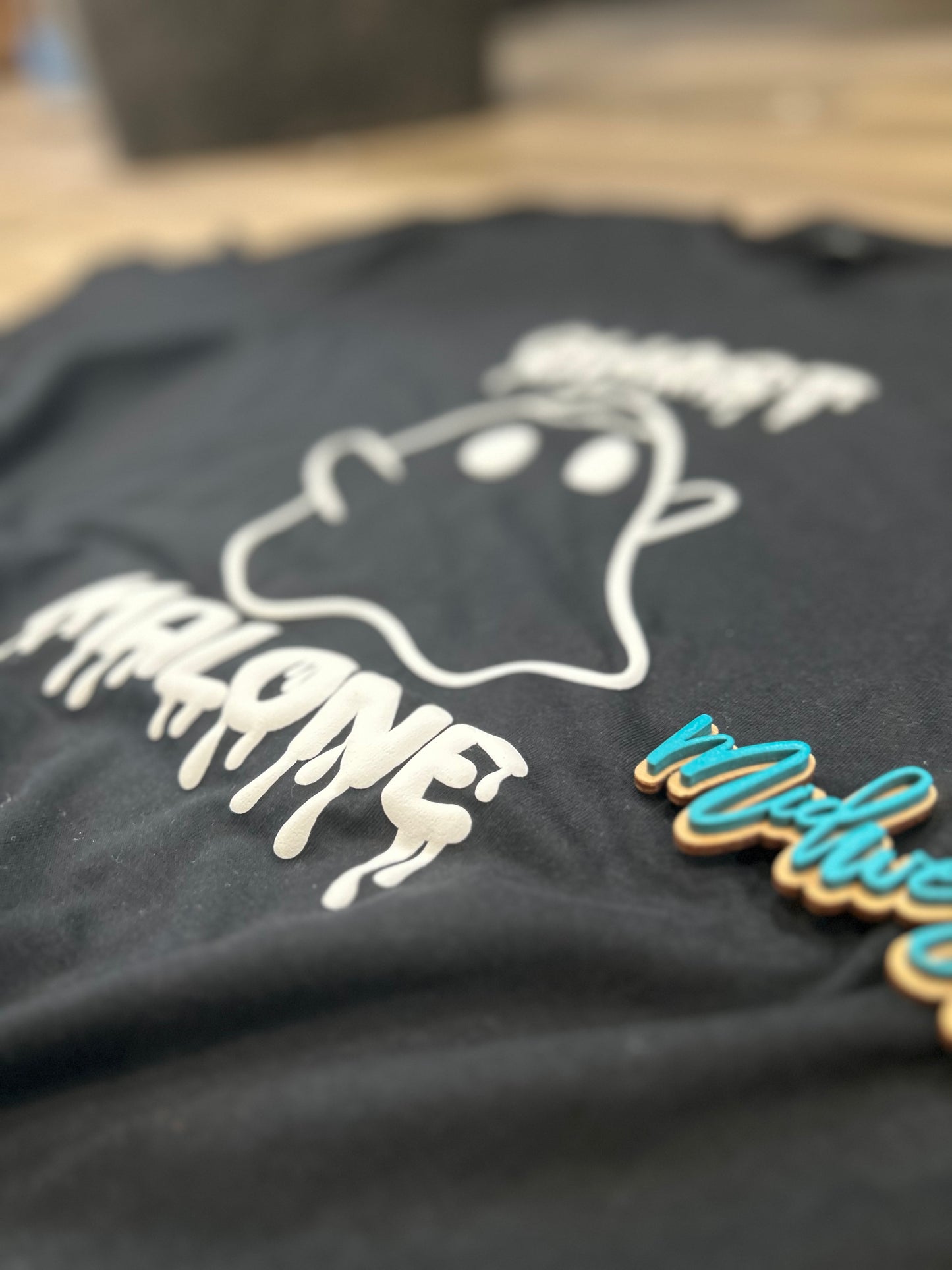 Ghost M@lone Puff Print