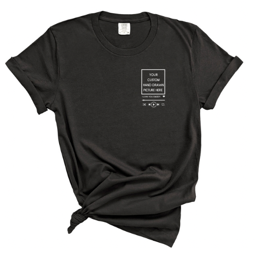 Worlds Greatest Custom Drawn Top