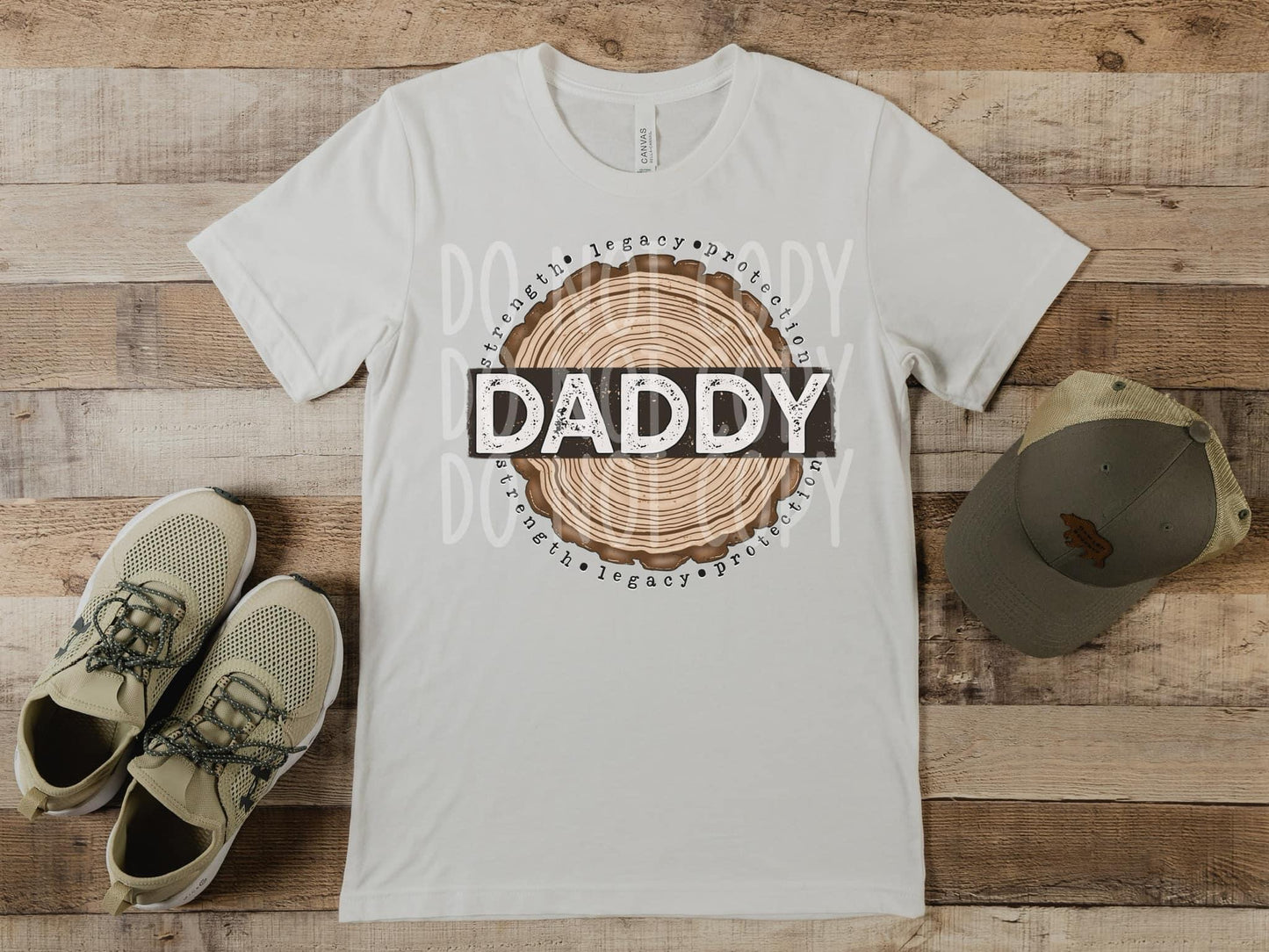 Daddy Wood Sublimation Print