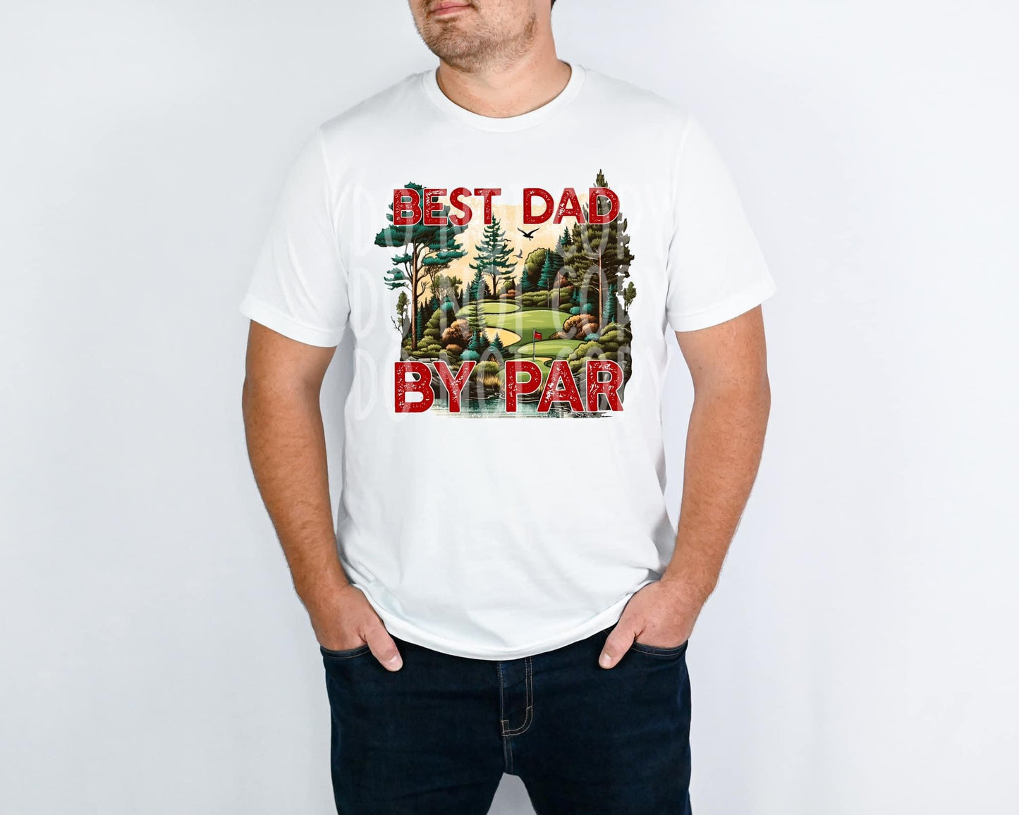 Best Dad by Par Sublimation Print