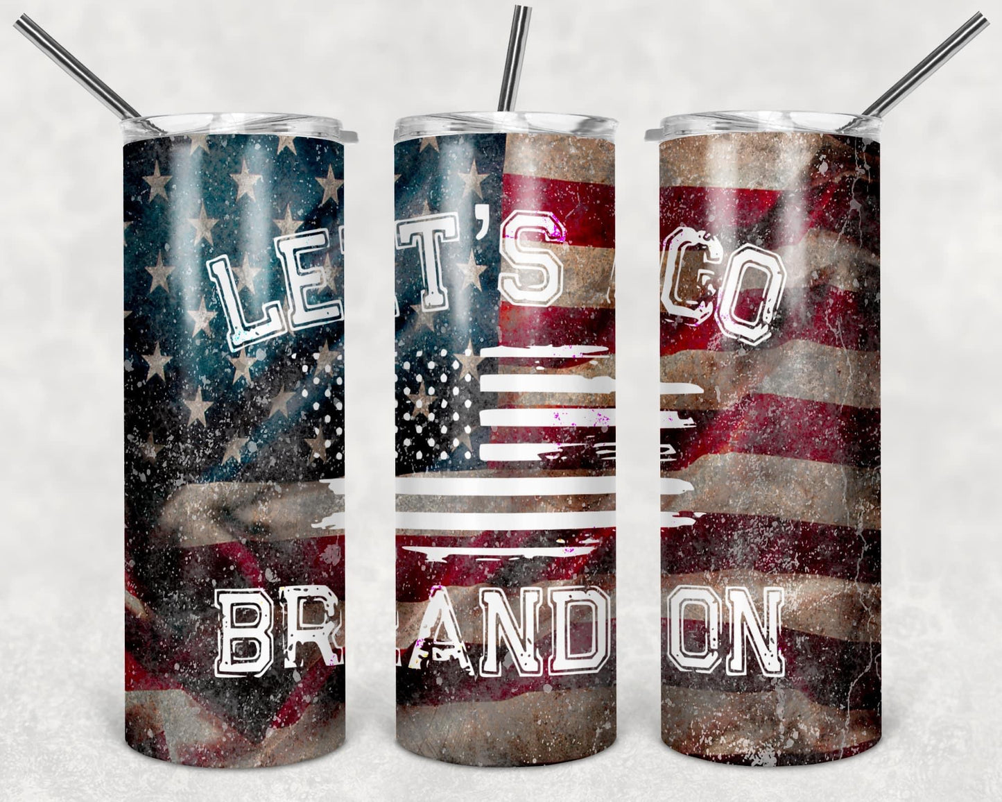 Let’s Go Br_ndon Tumbler Sublimation Print