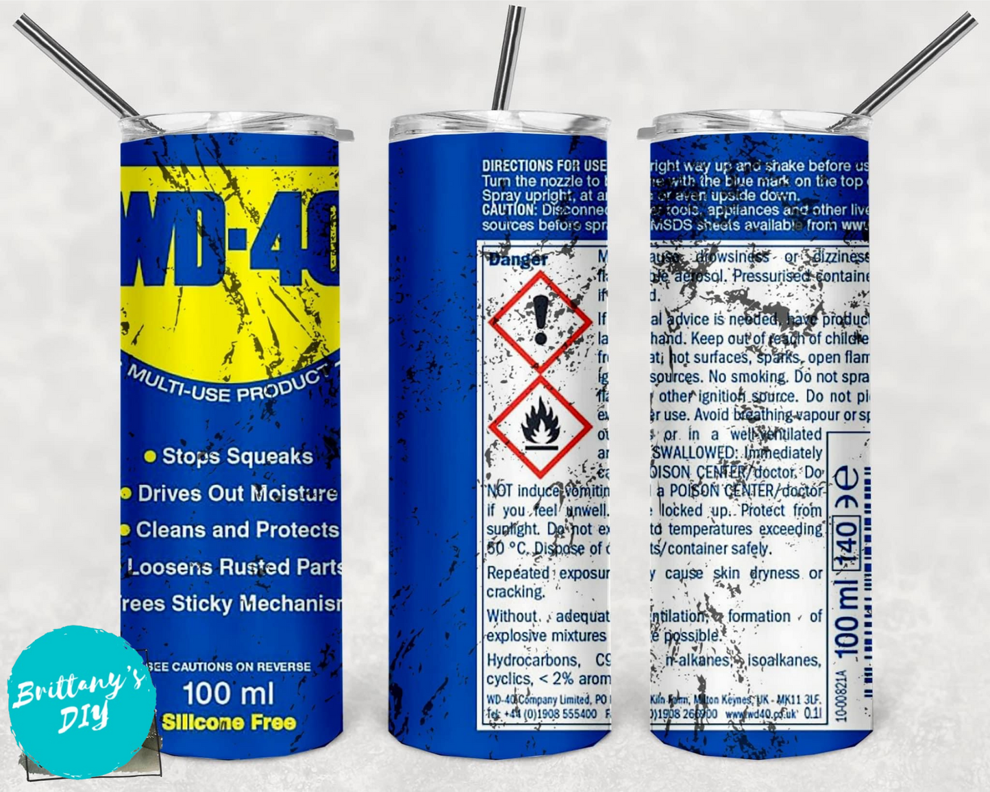 W_D 40 Tumbler Sublimation Print