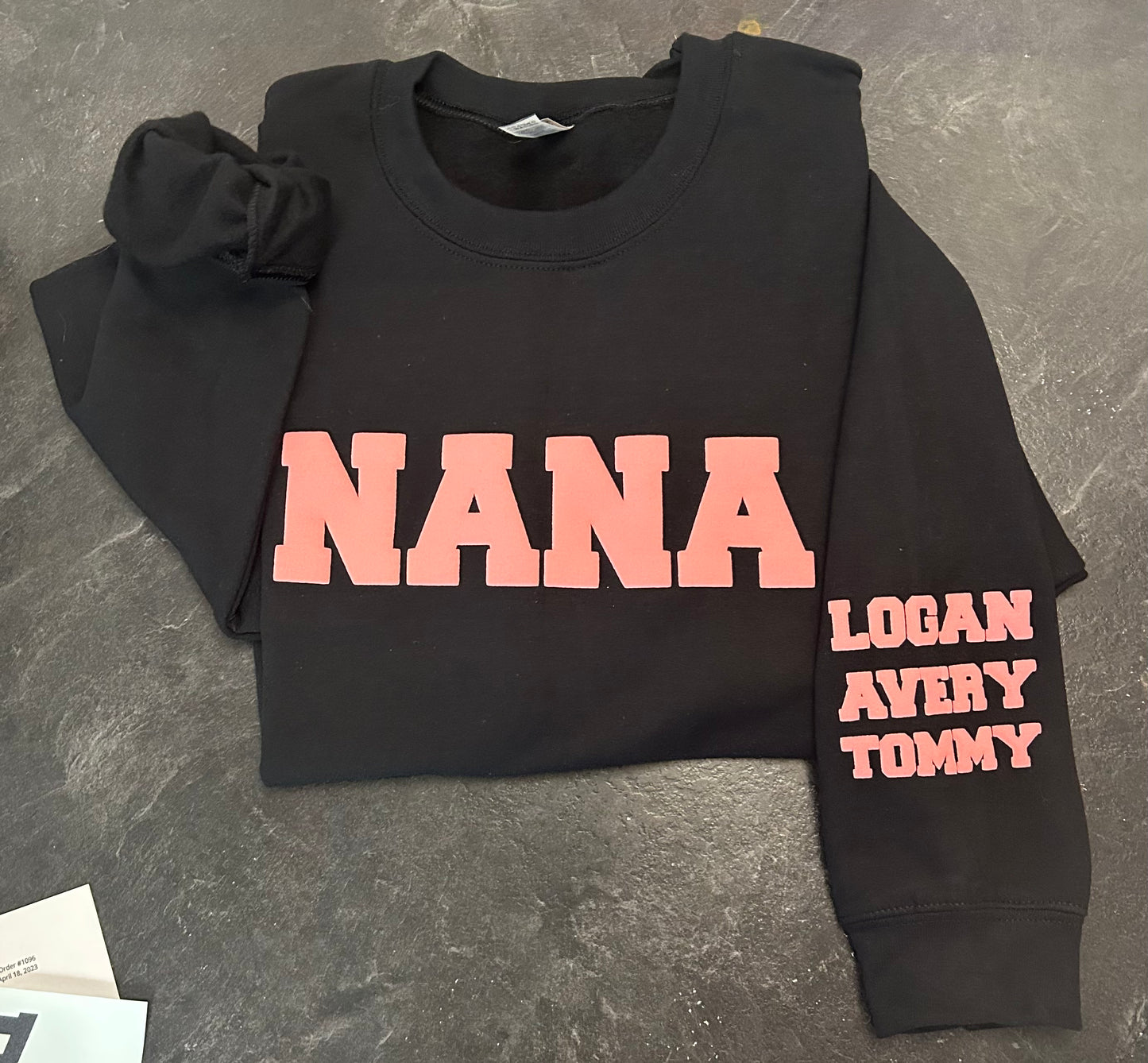 Nana Puff Print in Pink