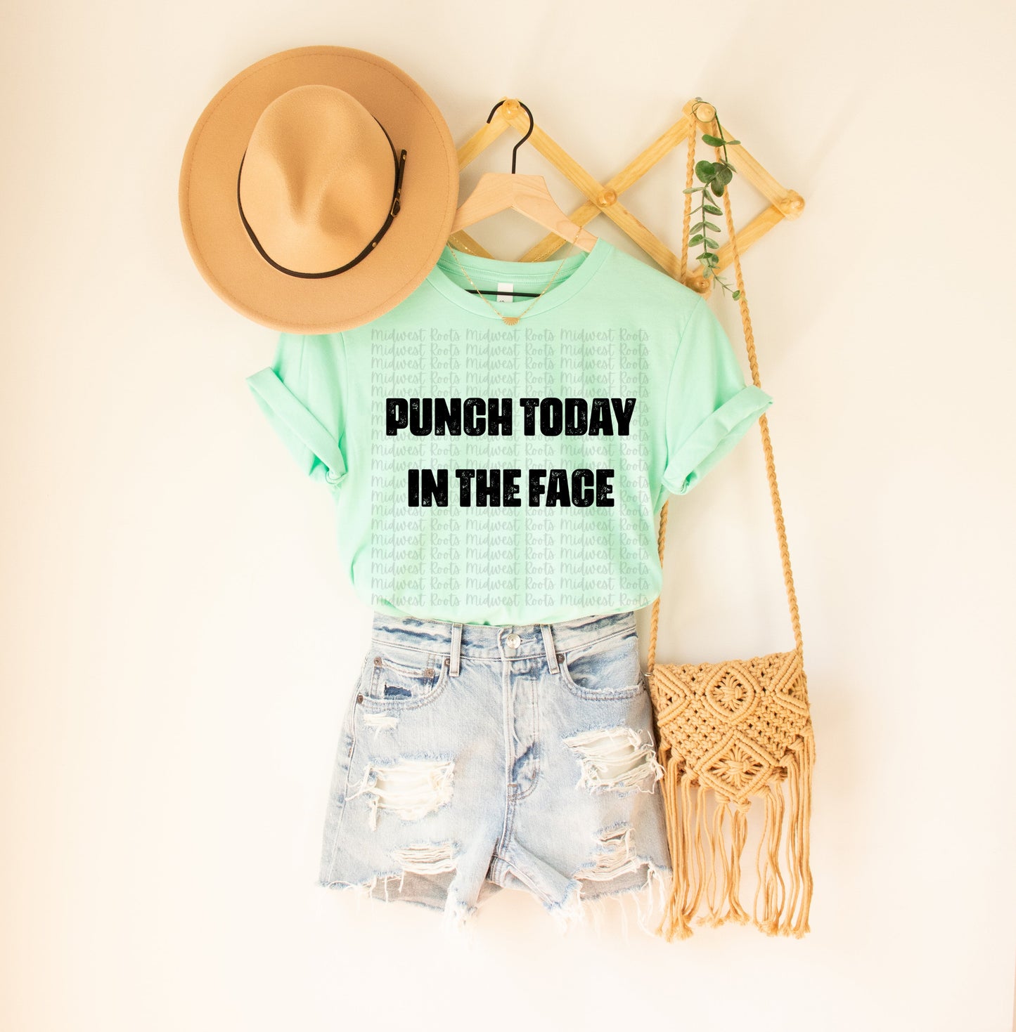 Punch Today In The Face Sublimation Print