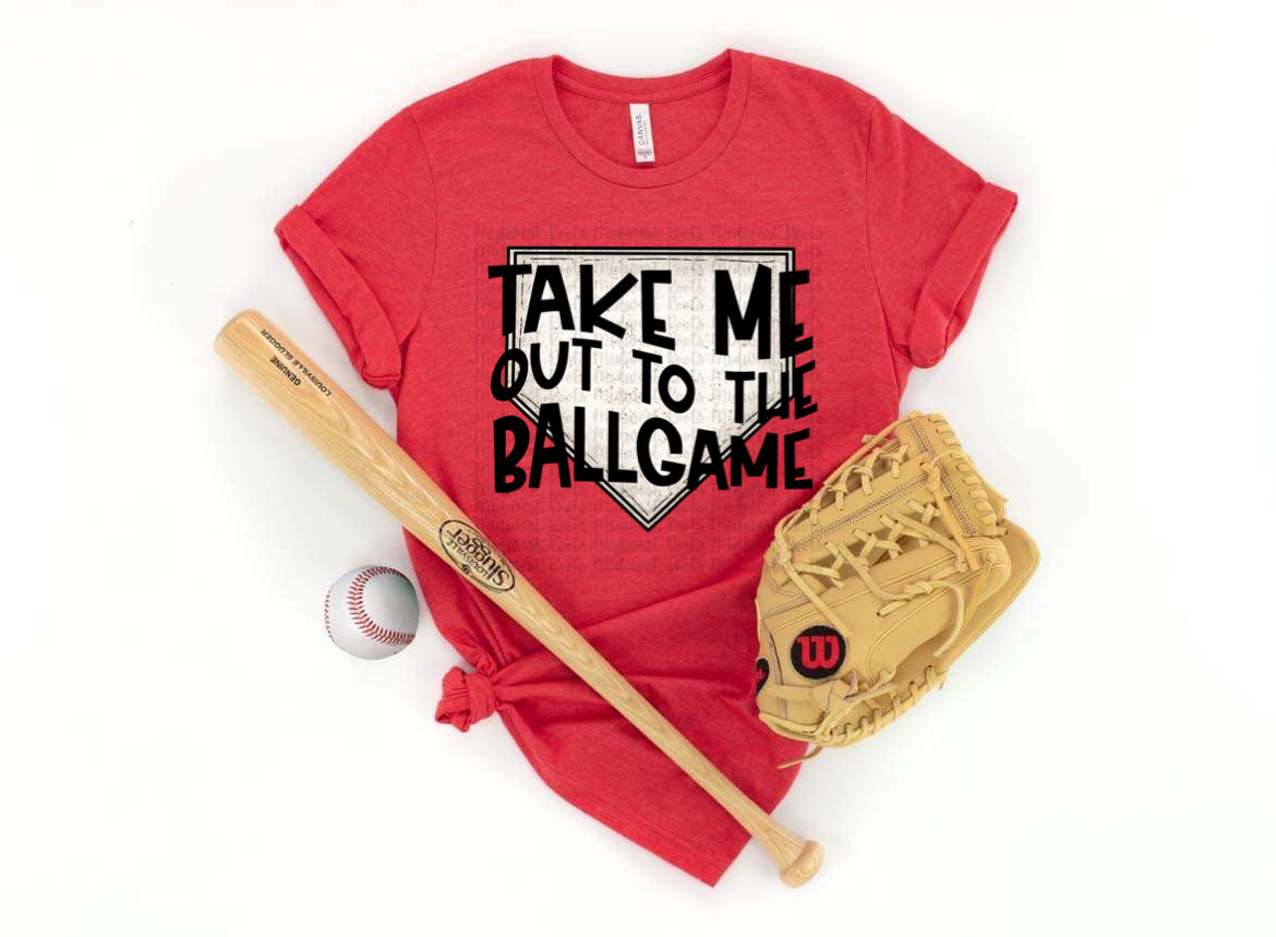 Take Me Out To The Ballgame Sublimation Prints