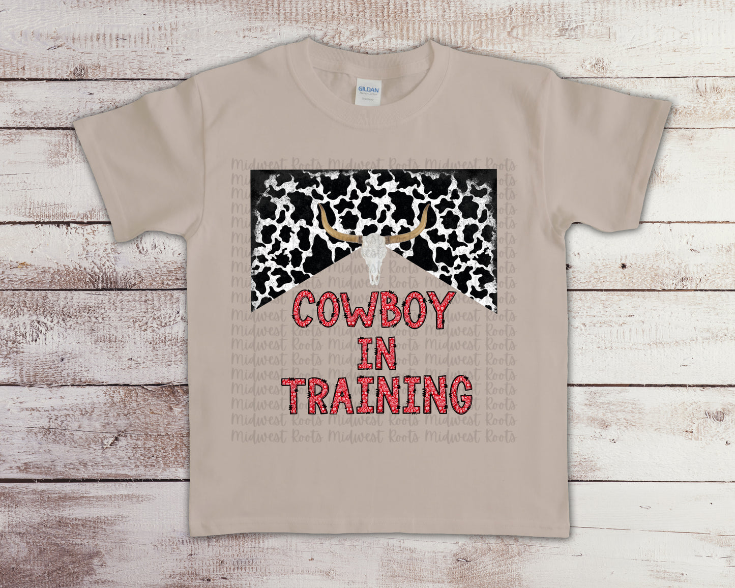 Cowboy In Training Sublimation Print